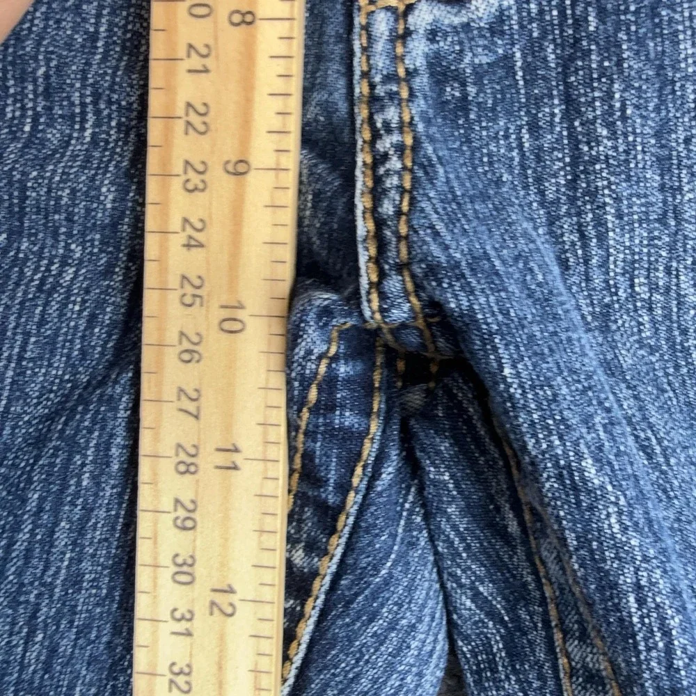 Road Runner Jeans Mens 40x30 Blue Medium Wash Straight Stretch Denim Pants